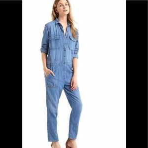 GAP 1969 Denim Utility Jumpsuit